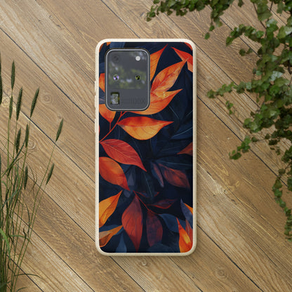 Autumnal Leaves Biodegradable Phone Case | iPhone / Samsung