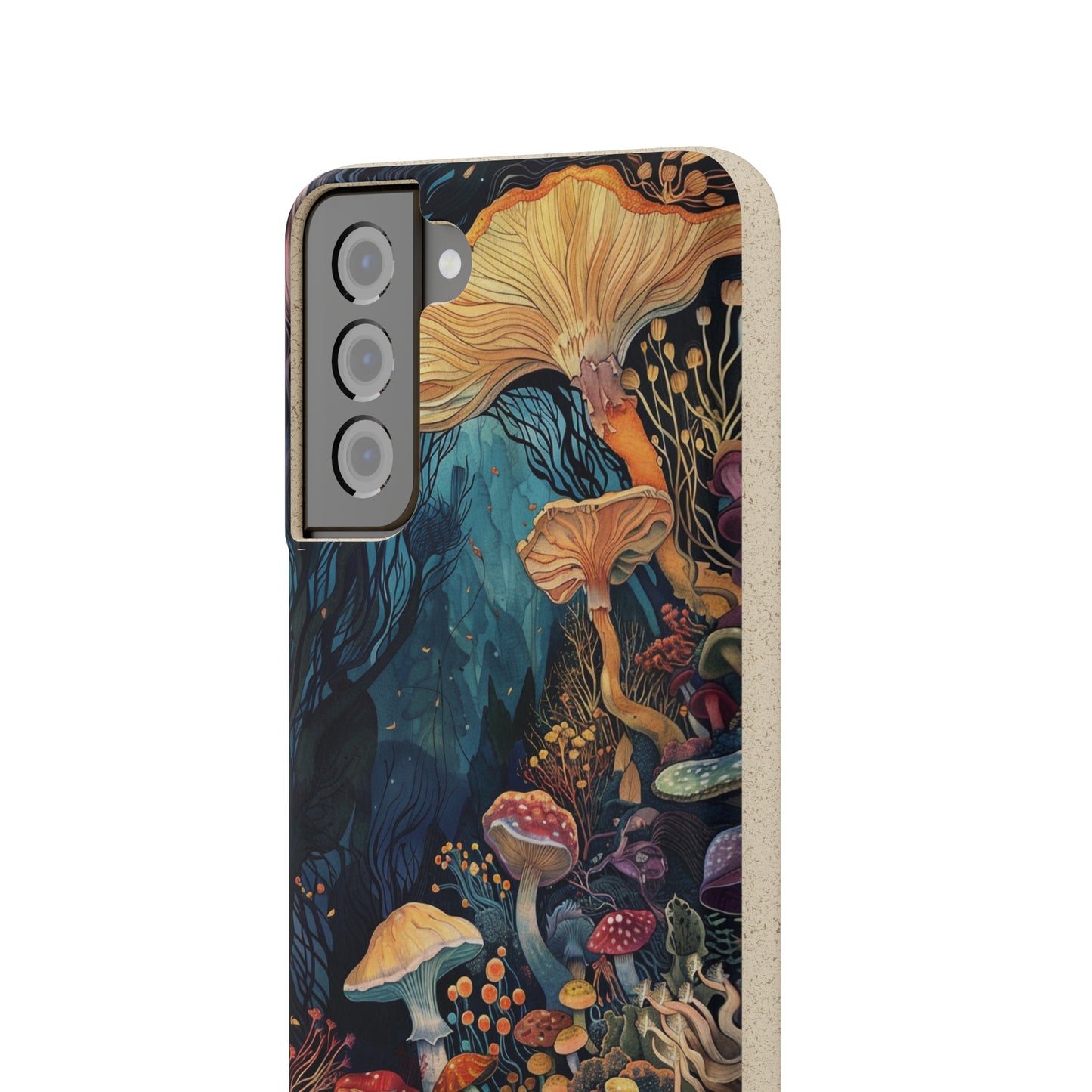 Mushroom Forest Biodegradable Phone Case | iPhone / Samsung