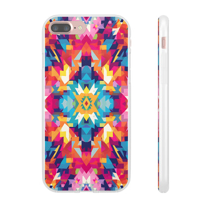 Maya Hayuk  inspired bold, colourful  pattern Phone Case