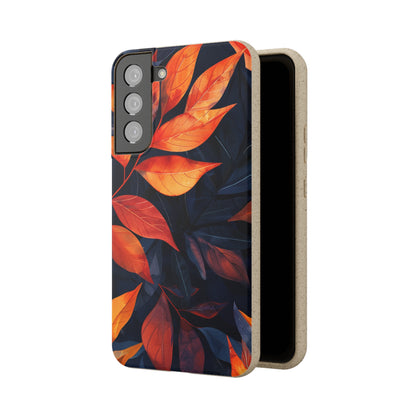 Autumnal Leaves Biodegradable Phone Case | iPhone / Samsung