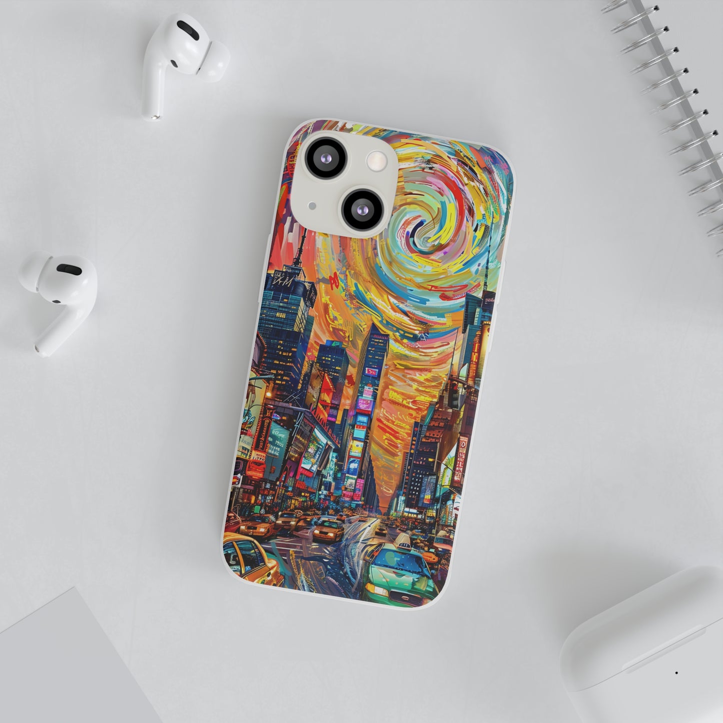 Van Gogh inspired City scene | iPhone/Samsung | Slimline Phone Case