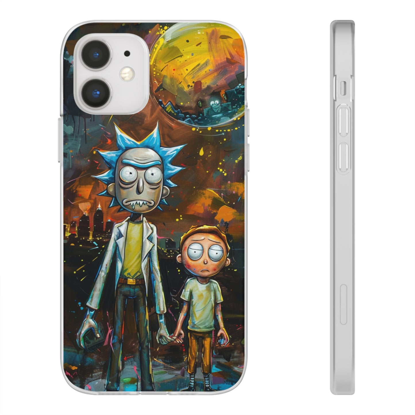 Rick and Morty realism Phone Case