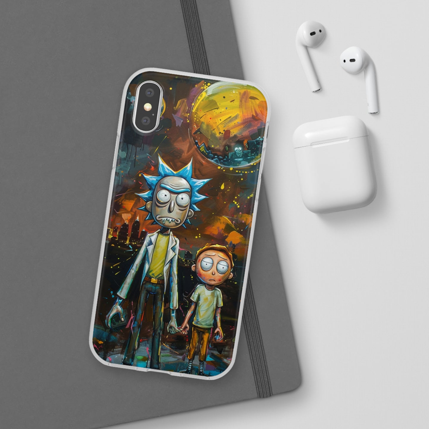 Rick and Morty realism Phone Case