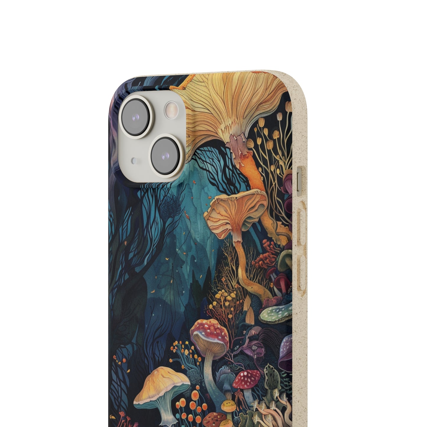 Mushroom Forest Biodegradable Phone Case | iPhone / Samsung