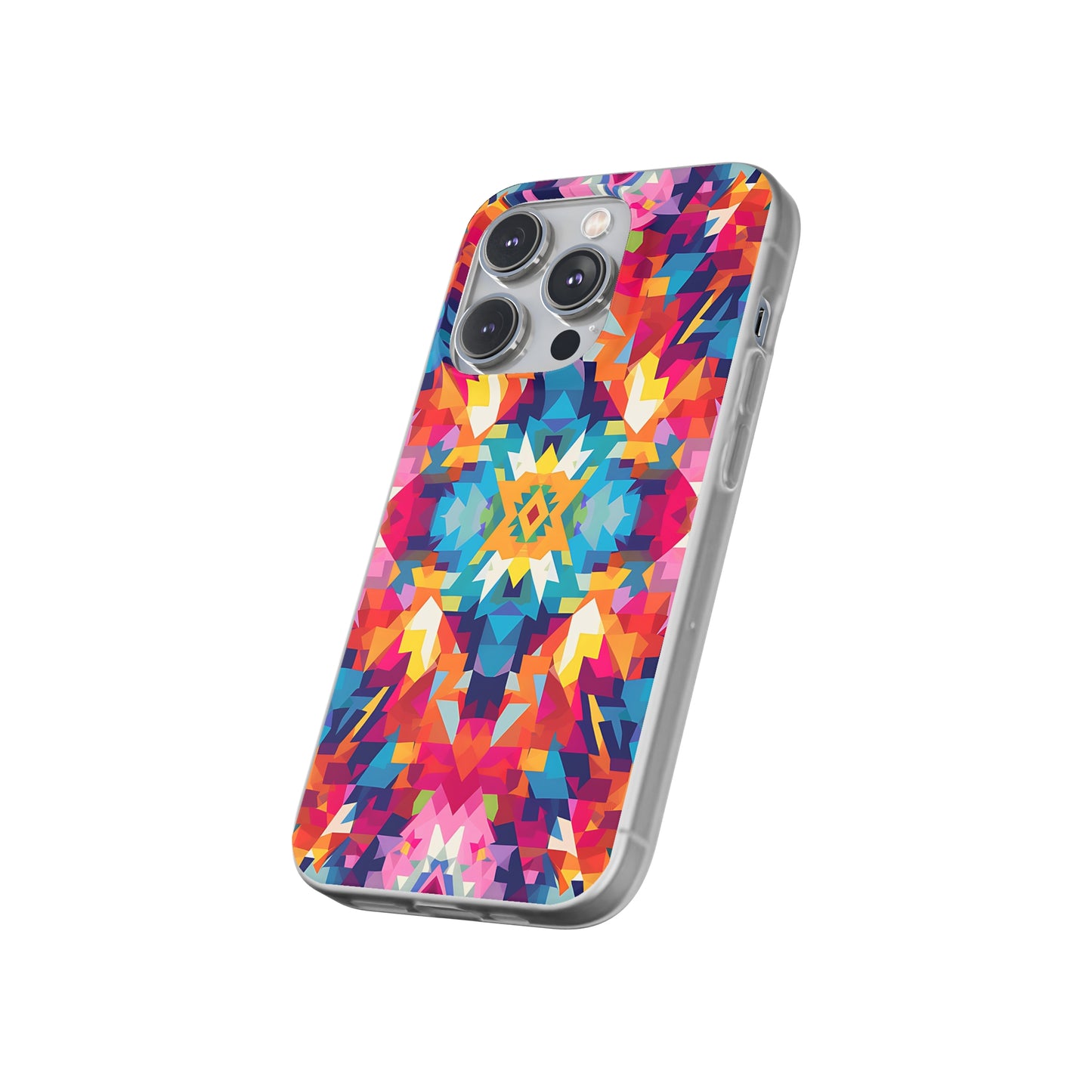 Maya Hayuk  inspired bold, colourful  pattern Phone Case