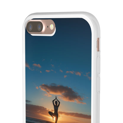 Yoga on the beach Phone Case | iPhone / Samsung