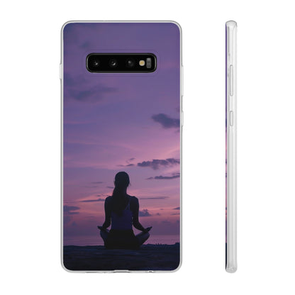 Yoga on the beach Phone Case | iPhone / Samsung