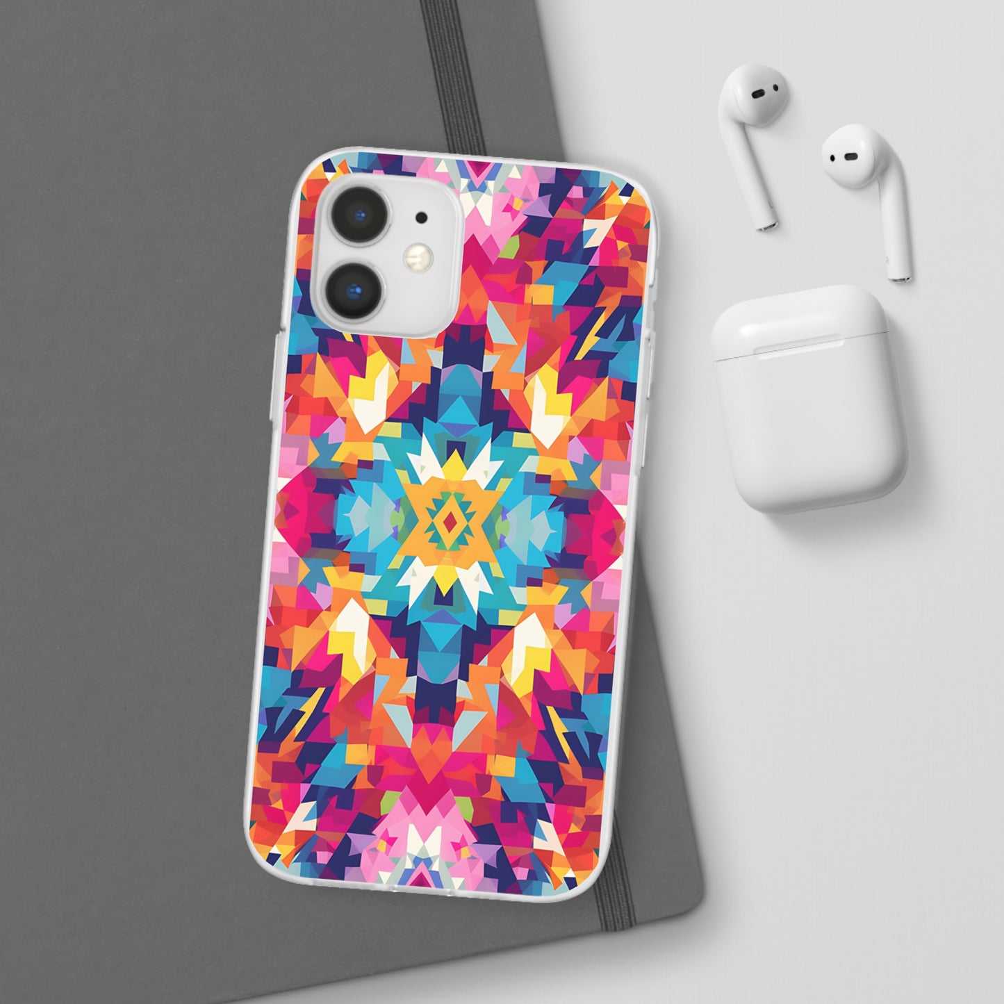 Maya Hayuk  inspired bold, colourful  pattern Phone Case