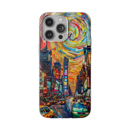 Van Gogh inspired City scene | iPhone/Samsung | Slimline Phone Case