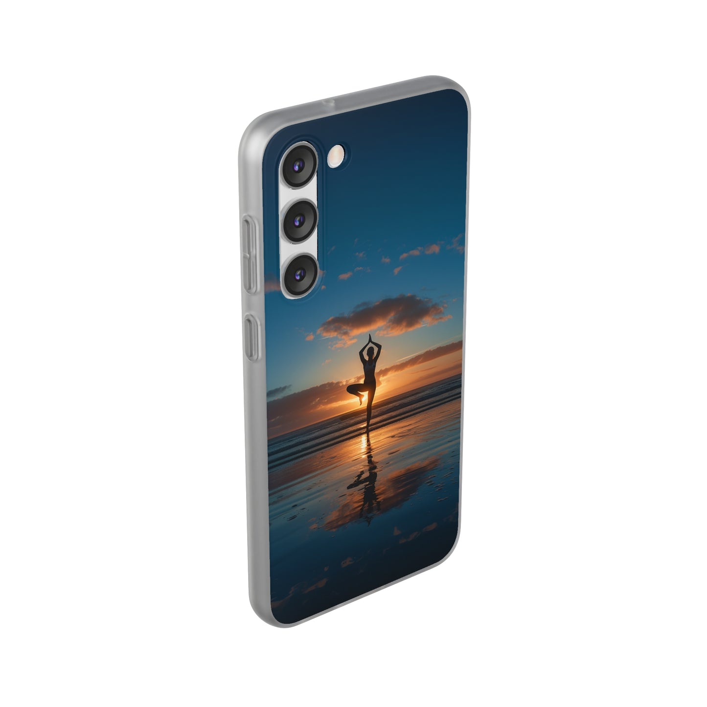 Yoga on the beach Phone Case | iPhone / Samsung