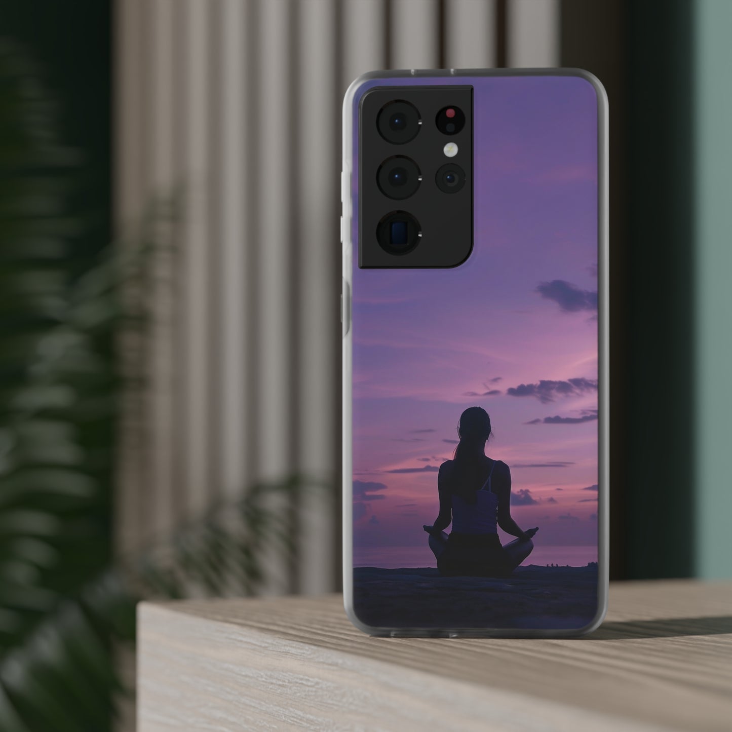 Yoga on the beach Phone Case | iPhone / Samsung