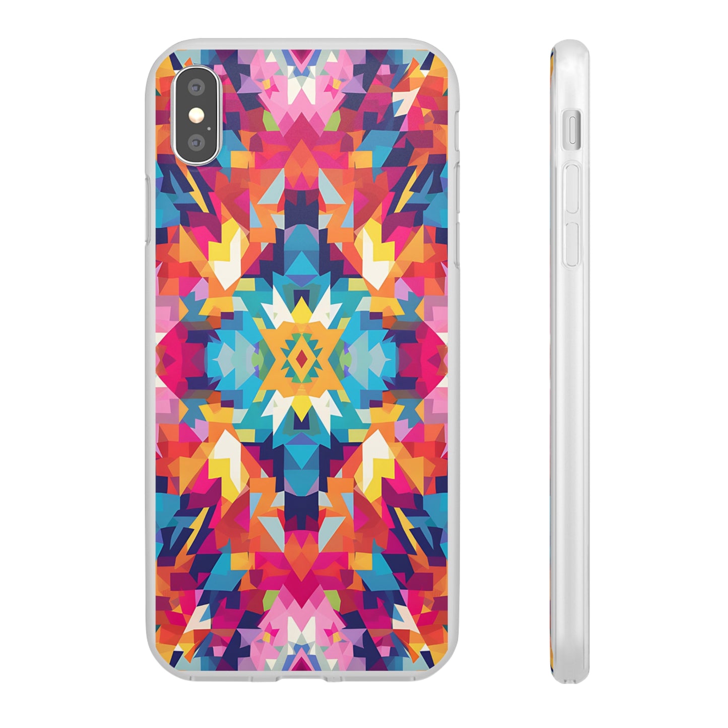 Maya Hayuk  inspired bold, colourful  pattern Phone Case