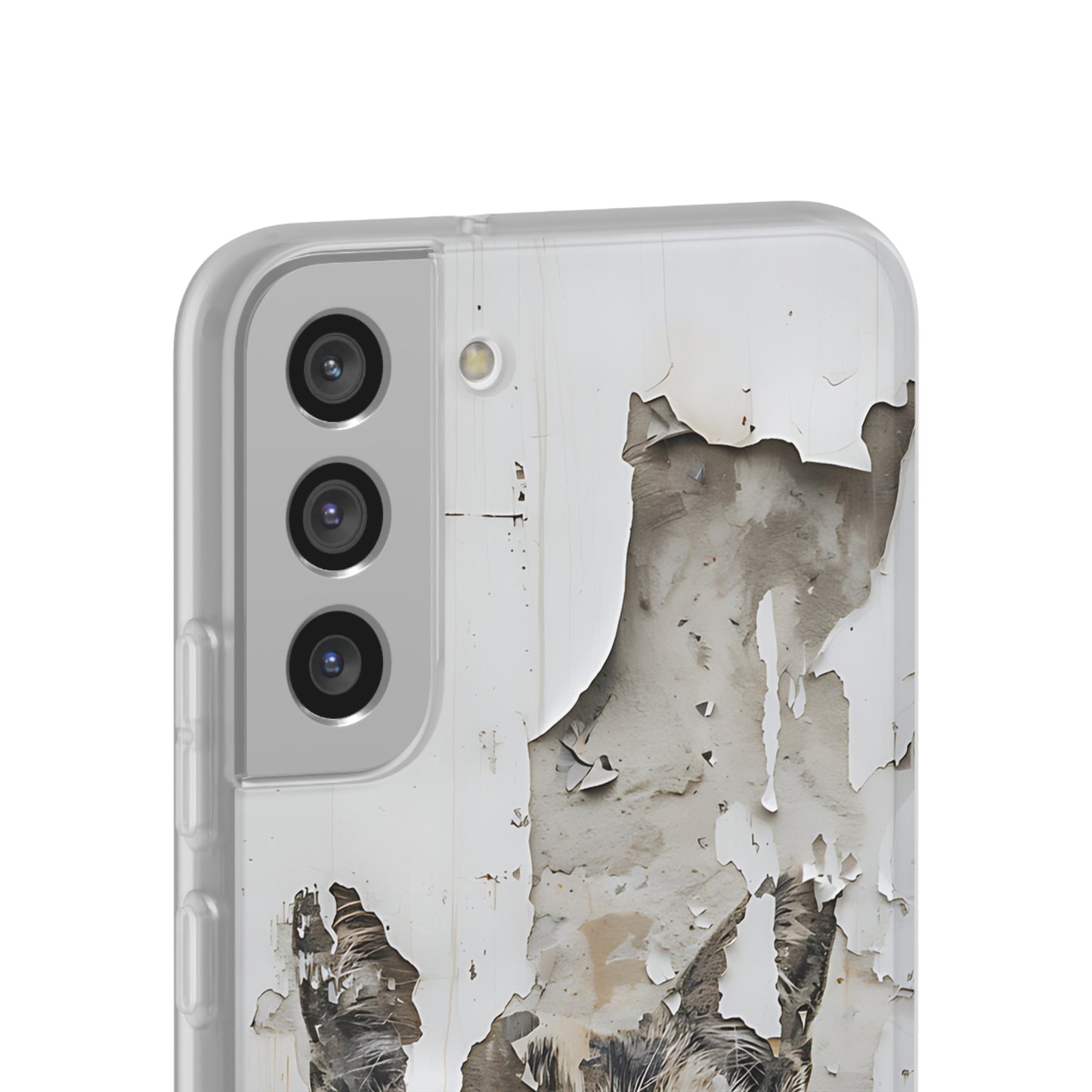 Vhils inspired grafitti Cat Phone Case