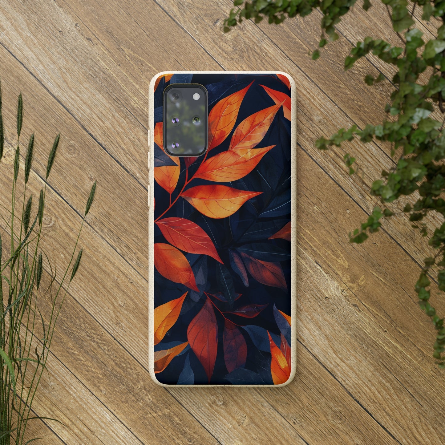 Autumnal Leaves Biodegradable Phone Case | iPhone / Samsung