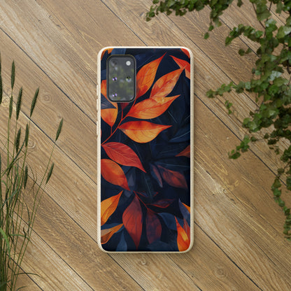 Autumnal Leaves Biodegradable Phone Case | iPhone / Samsung