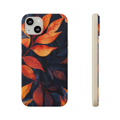 Autumnal Leaves Biodegradable Phone Case | iPhone / Samsung