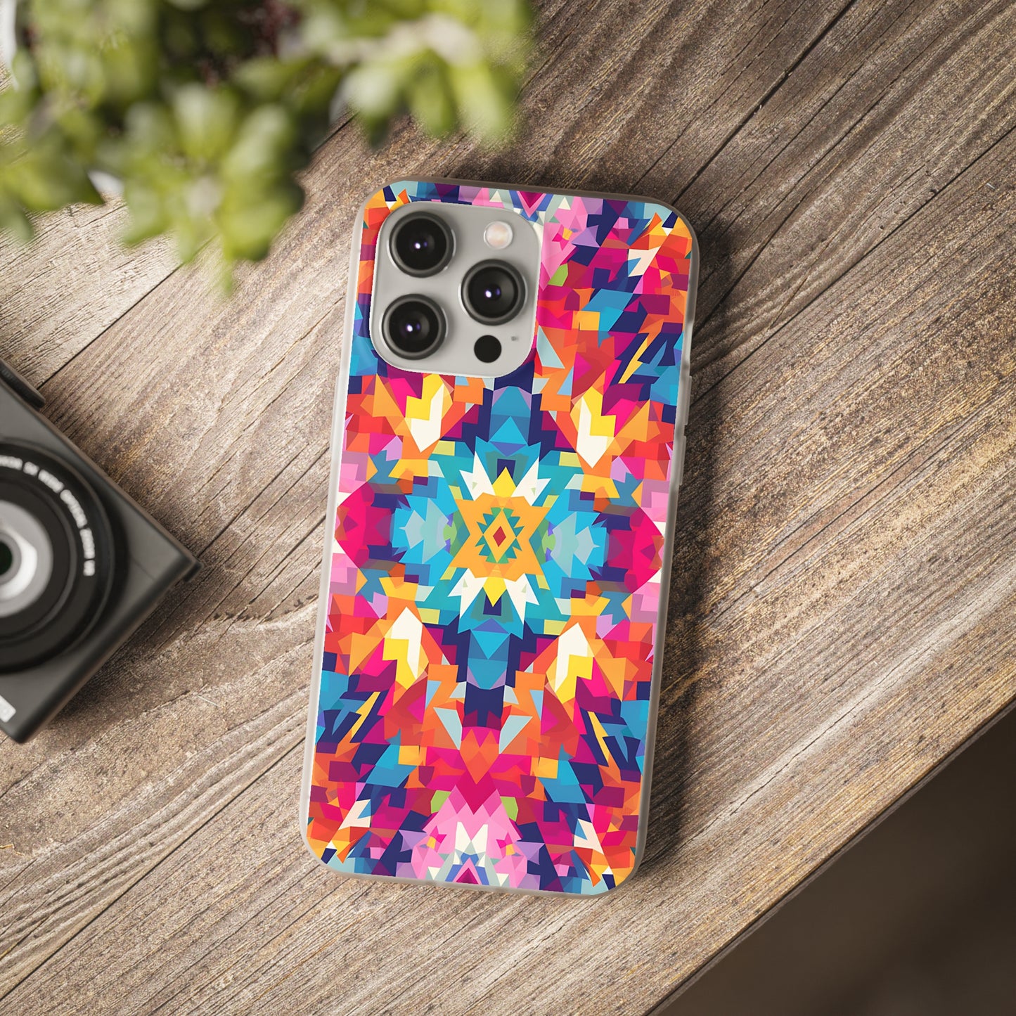 Maya Hayuk  inspired bold, colourful  pattern Phone Case