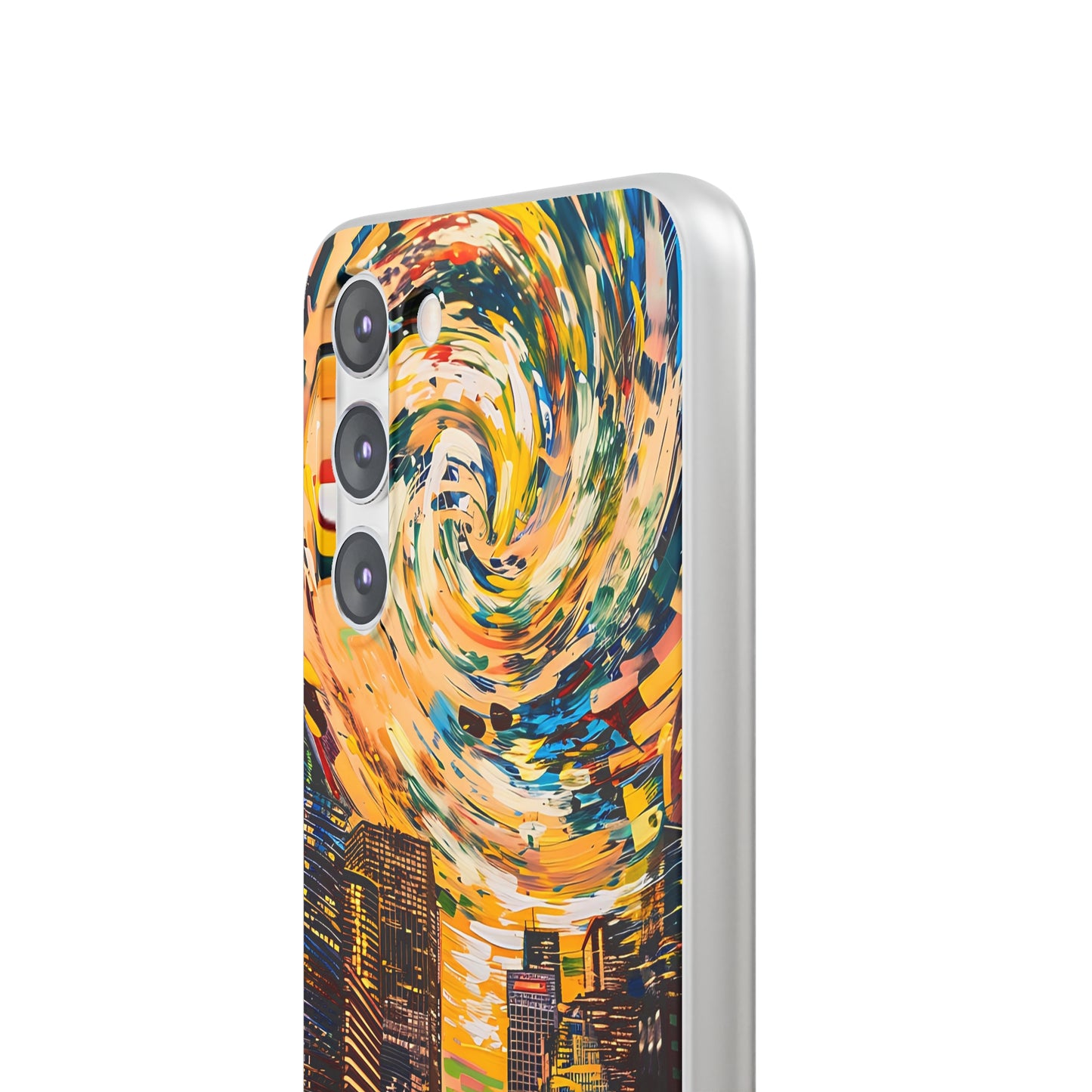 Van Gogh inspired City scene | iPhone/Samsung | Slimline Phone Case