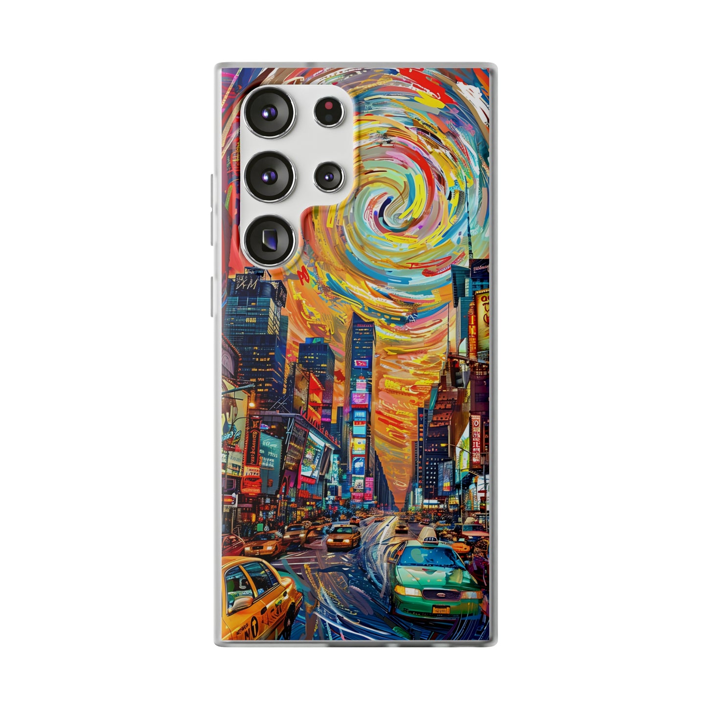 Van Gogh inspired City scene | iPhone/Samsung | Slimline Phone Case