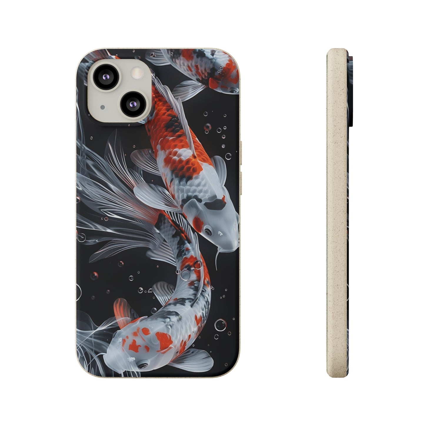 Realistic Koi Fish Biodegradable Phone Case | iPhone / Samsung