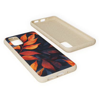 Autumnal Leaves Biodegradable Phone Case | iPhone / Samsung