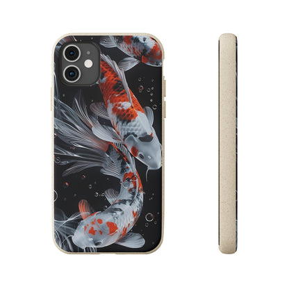 Realistic Koi Fish Biodegradable Phone Case | iPhone / Samsung