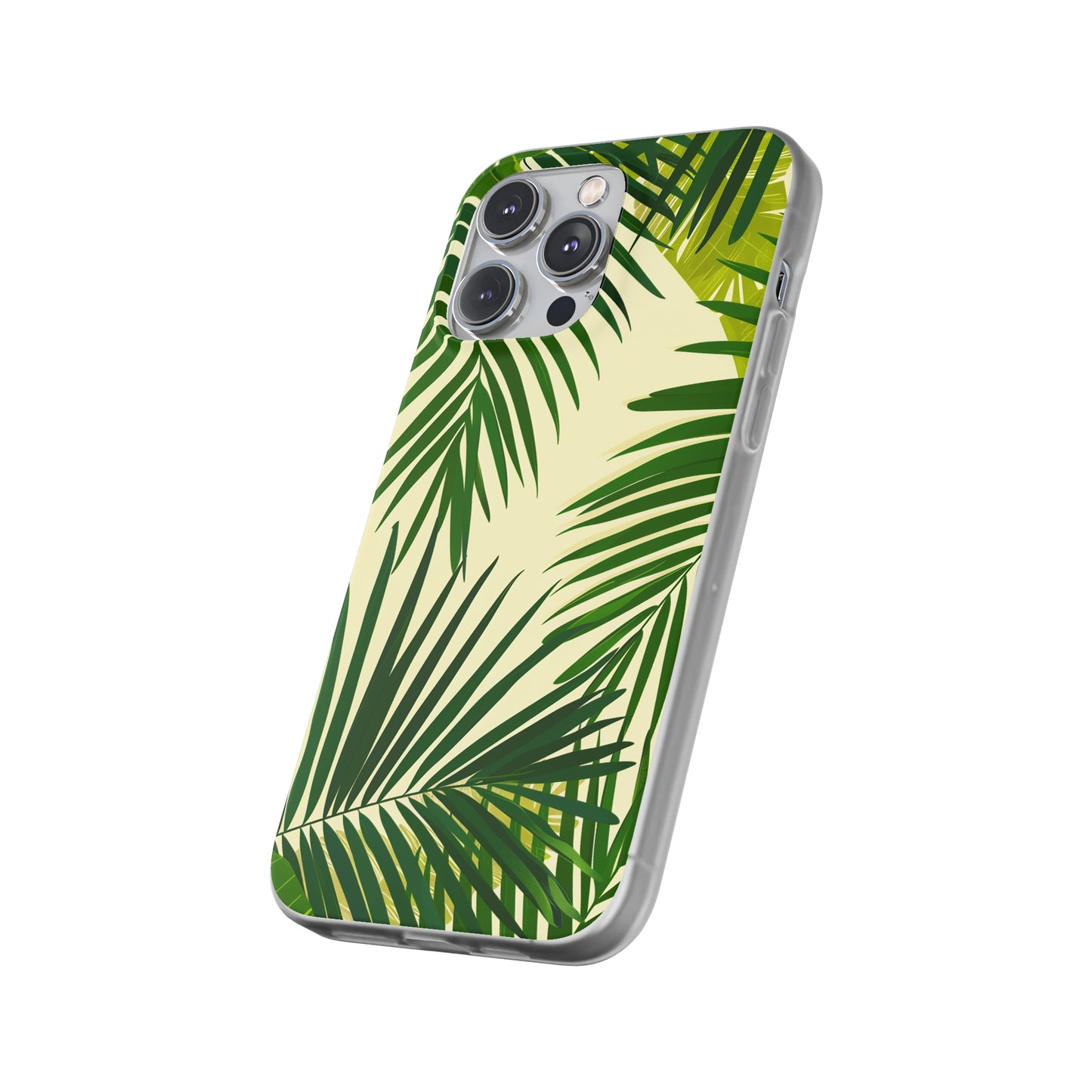 Green Leaves Pattern Phone Case | iPhone / Samsung