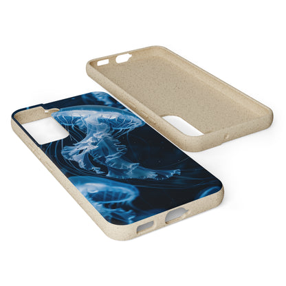 Deep Ocean Jellyfish Biodegradable Phone Case | iPhone / Samsung