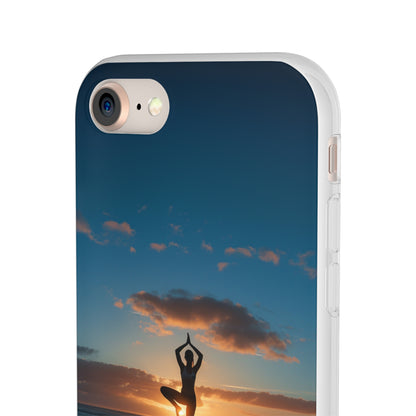 Yoga on the beach Phone Case | iPhone / Samsung