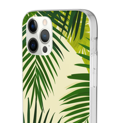 Green Leaves Pattern Phone Case | iPhone / Samsung