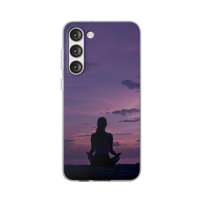 Yoga on the beach Phone Case | iPhone / Samsung