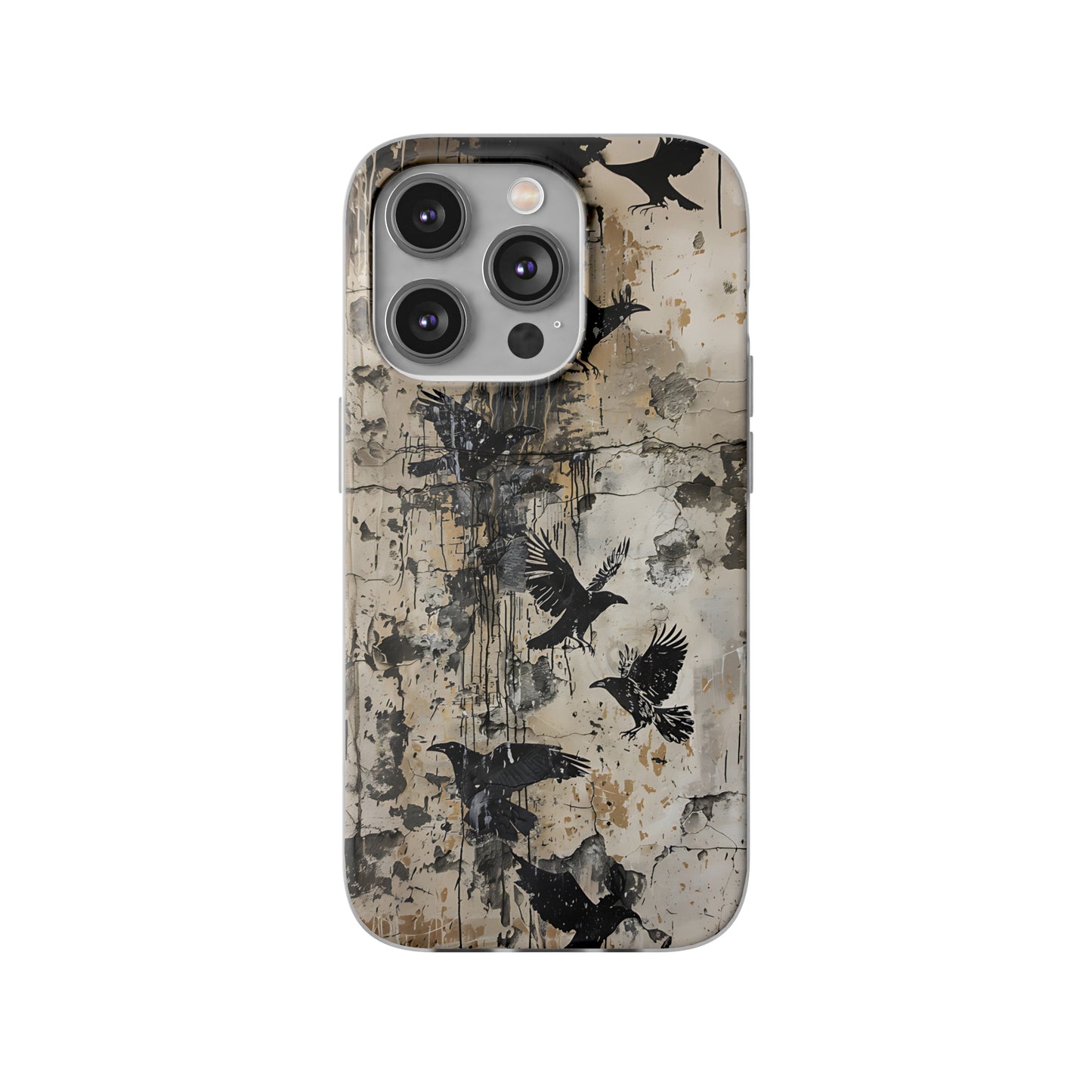 Vhils inspired birds Phone Case