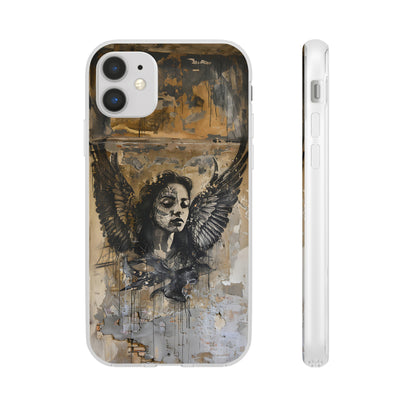 Vhils inspired Gothic Woman Phone Case