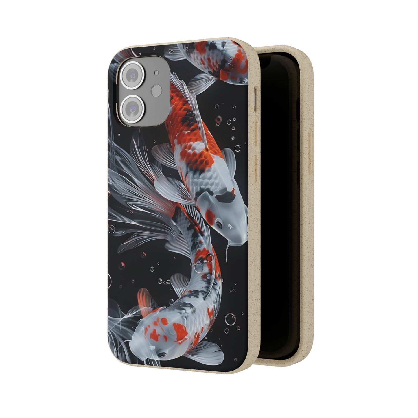 Realistic Koi Fish Biodegradable Phone Case | iPhone / Samsung