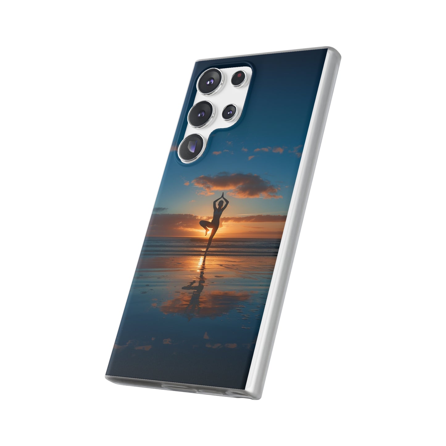 Yoga on the beach Phone Case | iPhone / Samsung