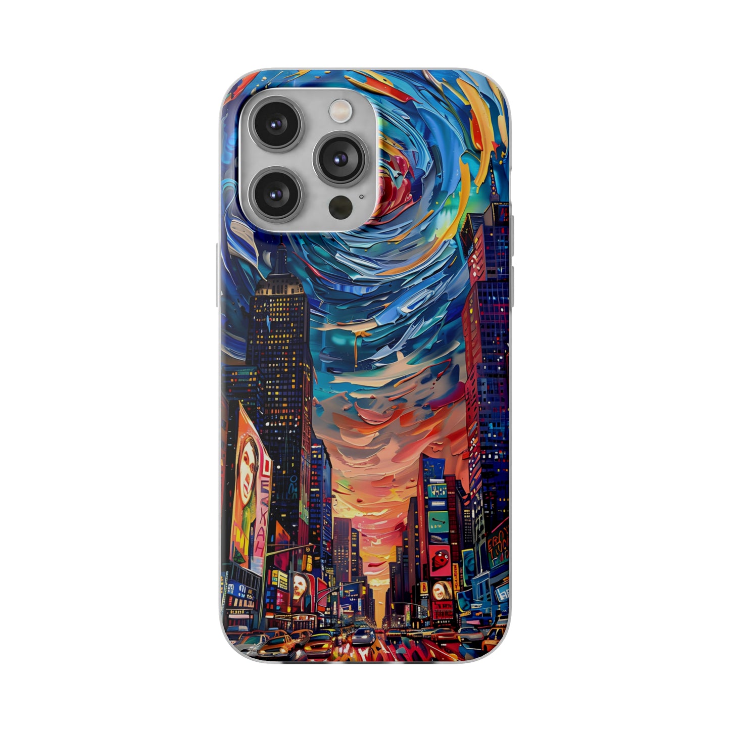 Van Gogh inspired City scene | iPhone/Samsung | Slimline Phone Case