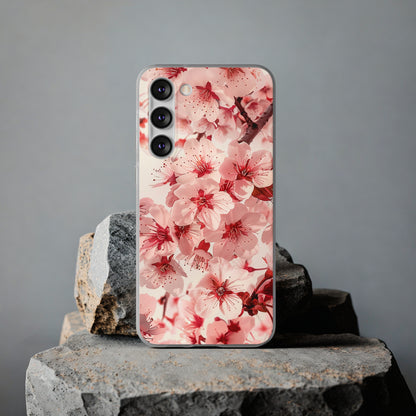 Pink Flowers Phone Case | iPhone / Samsung