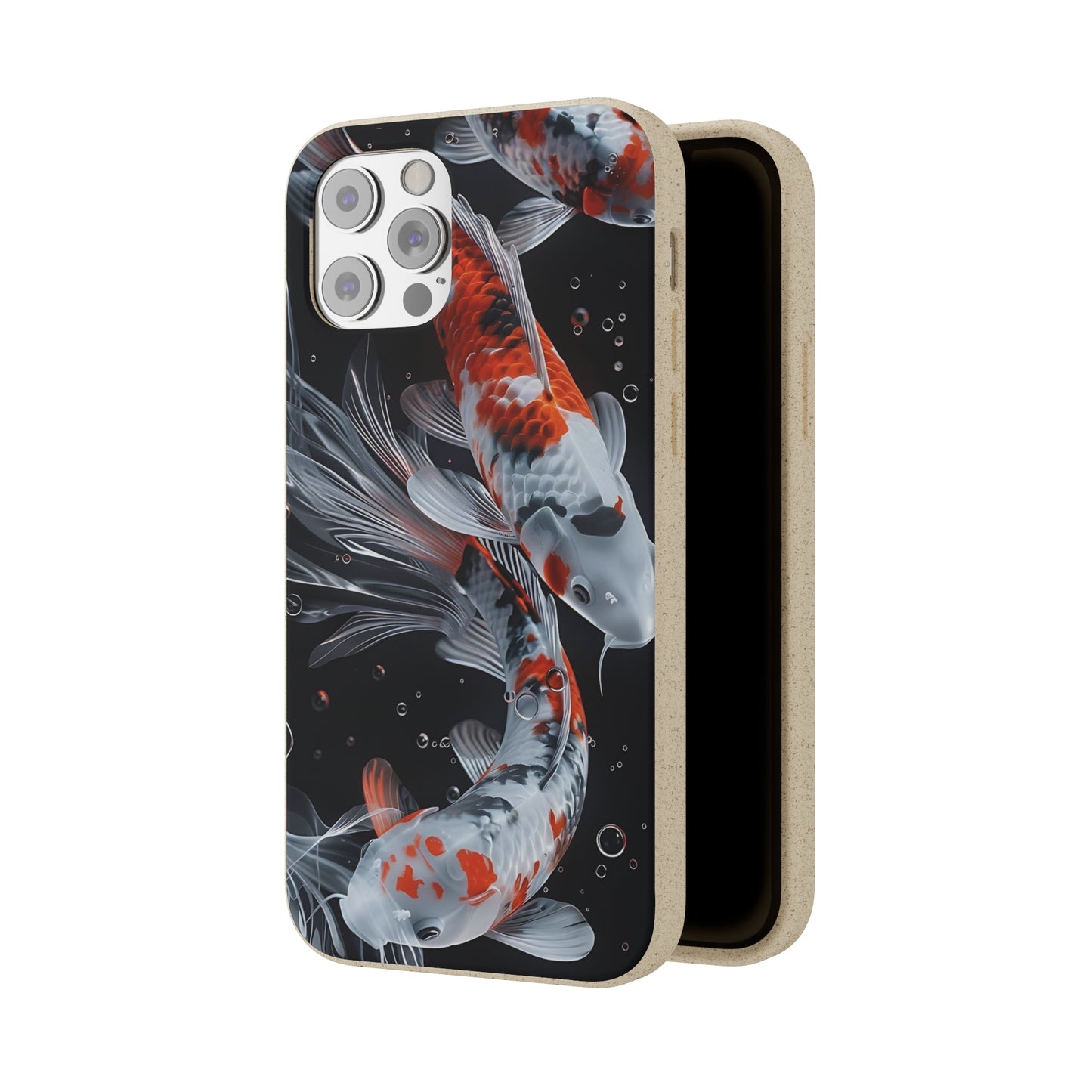 Realistic Koi Fish Biodegradable Phone Case | iPhone / Samsung