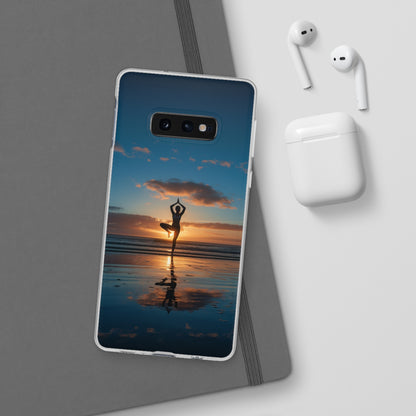 Yoga on the beach Phone Case | iPhone / Samsung