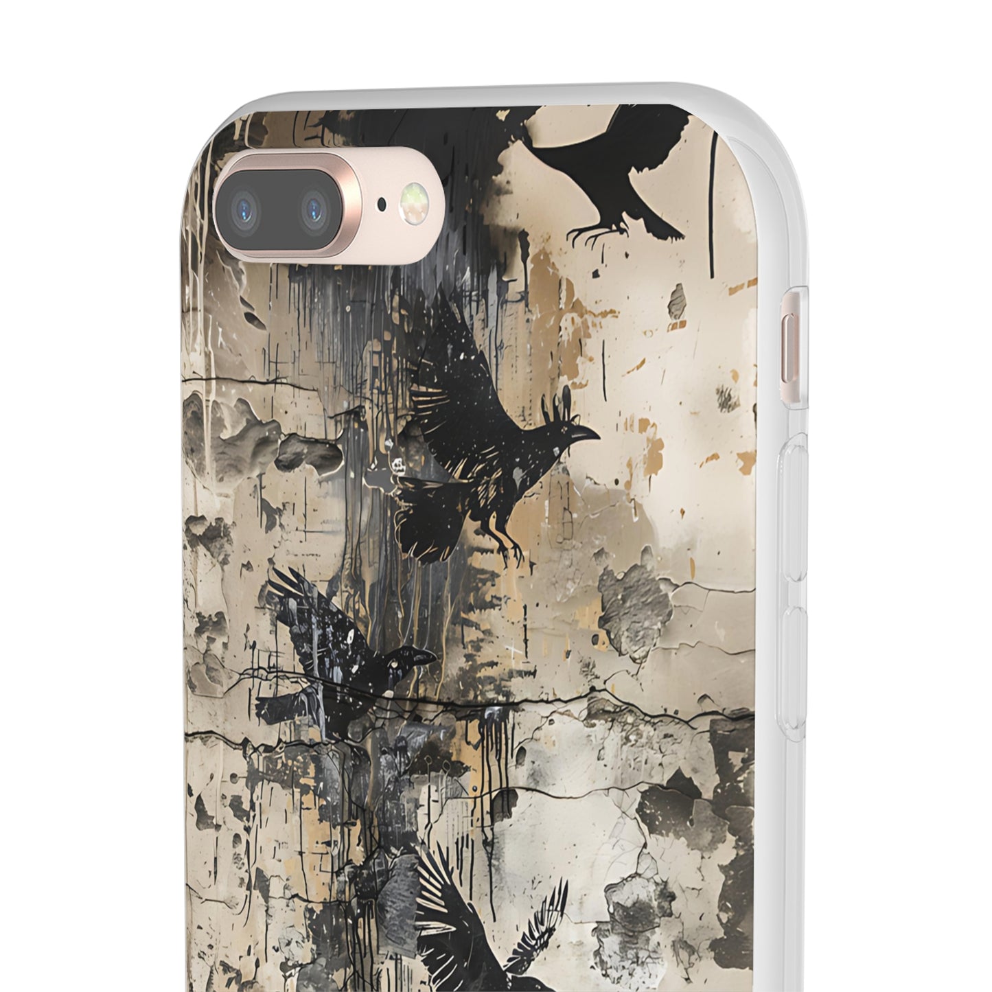 Vhils inspired birds Phone Case