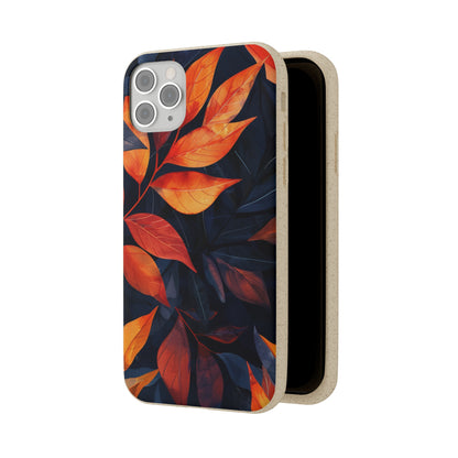 Autumnal Leaves Biodegradable Phone Case | iPhone / Samsung