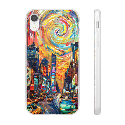 Van Gogh inspired City scene | iPhone/Samsung | Slimline Phone Case