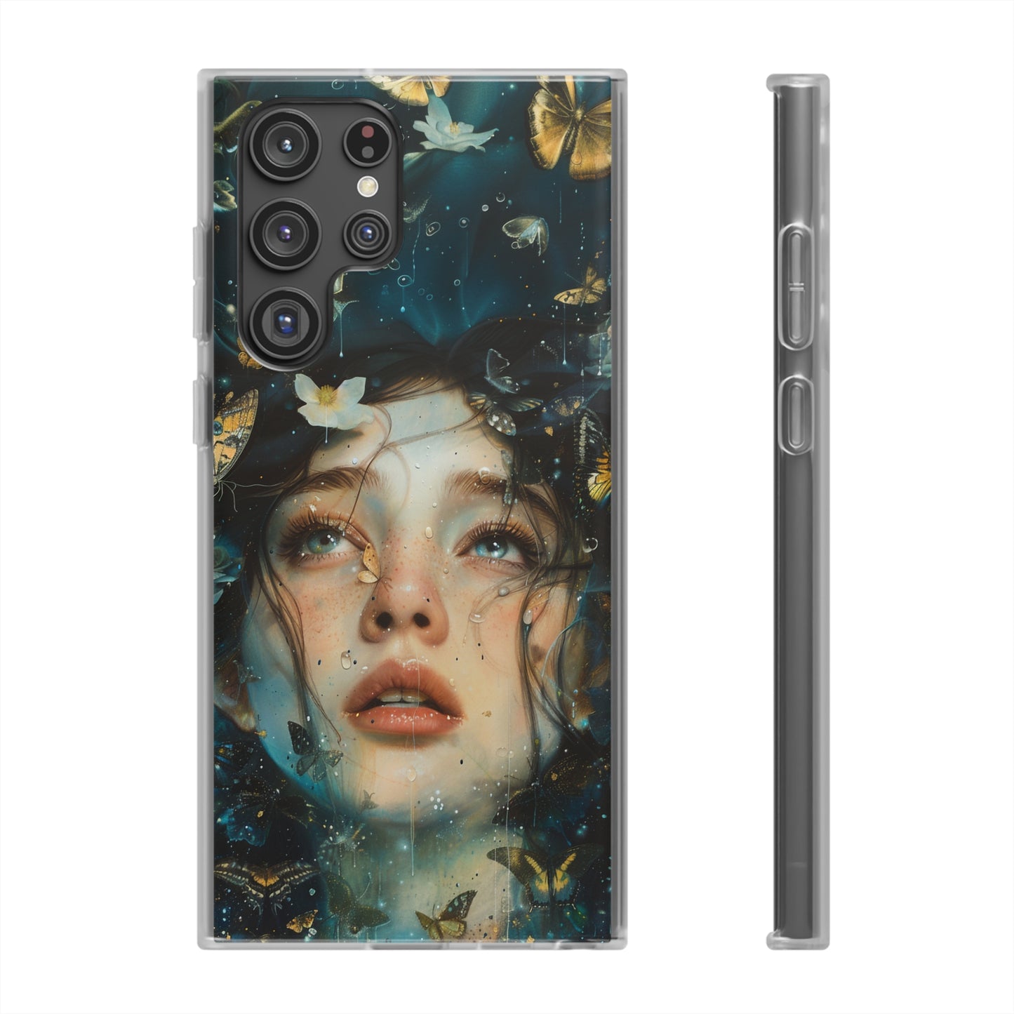 Girl under water contemporary style | iPhone/Samsung | Slimline Phone Case