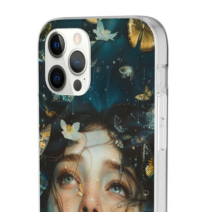 Girl under water contemporary style | iPhone/Samsung | Slimline Phone Case