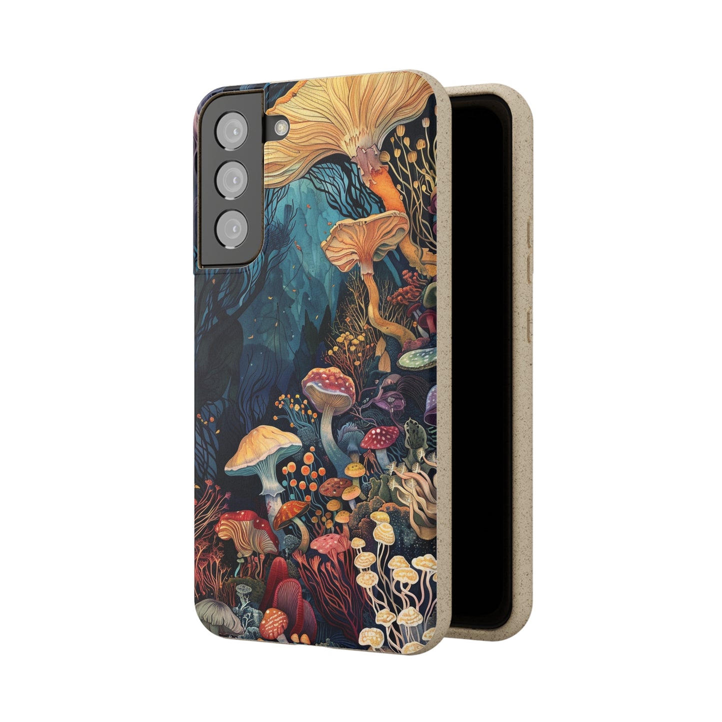 Mushroom Forest Biodegradable Phone Case | iPhone / Samsung