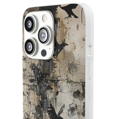 Vhils inspired birds Phone Case