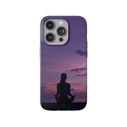 Yoga on the beach Phone Case | iPhone / Samsung