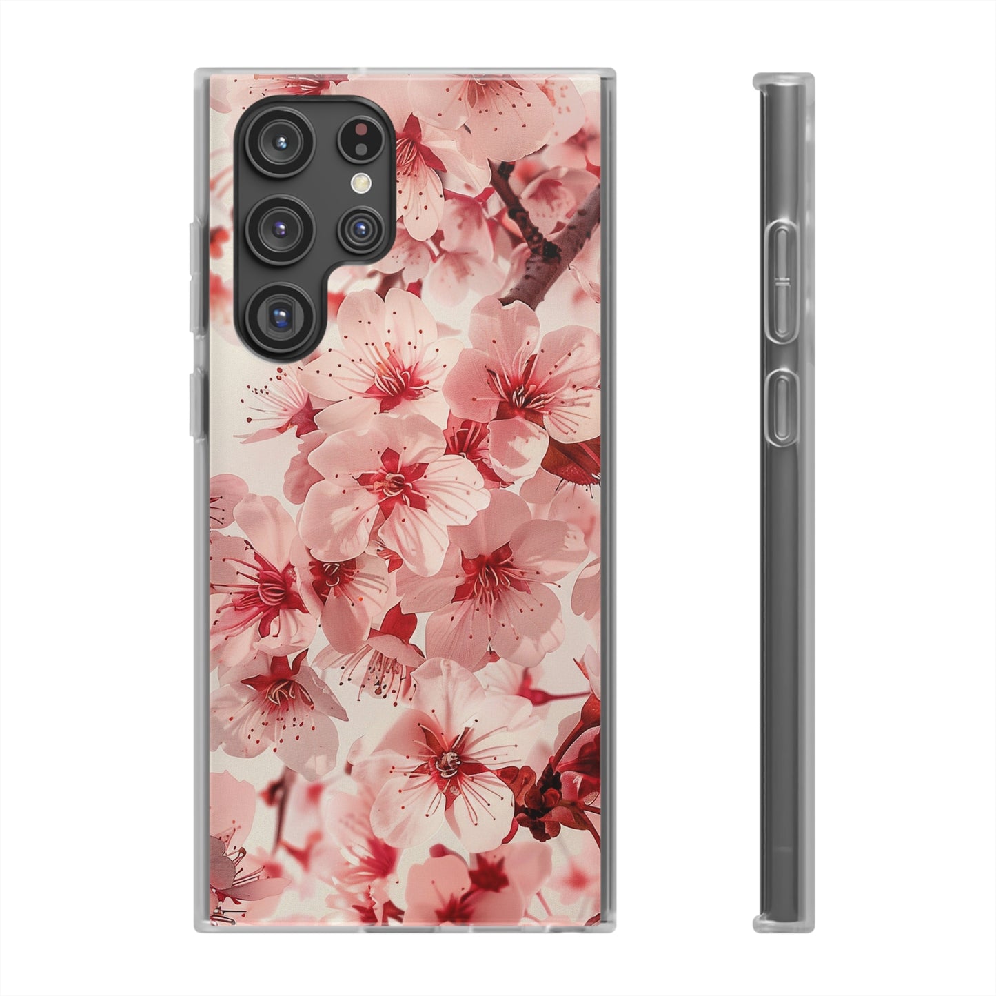 Pink Flowers Phone Case | iPhone / Samsung