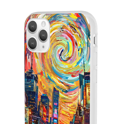 Van Gogh inspired City scene | iPhone/Samsung | Slimline Phone Case