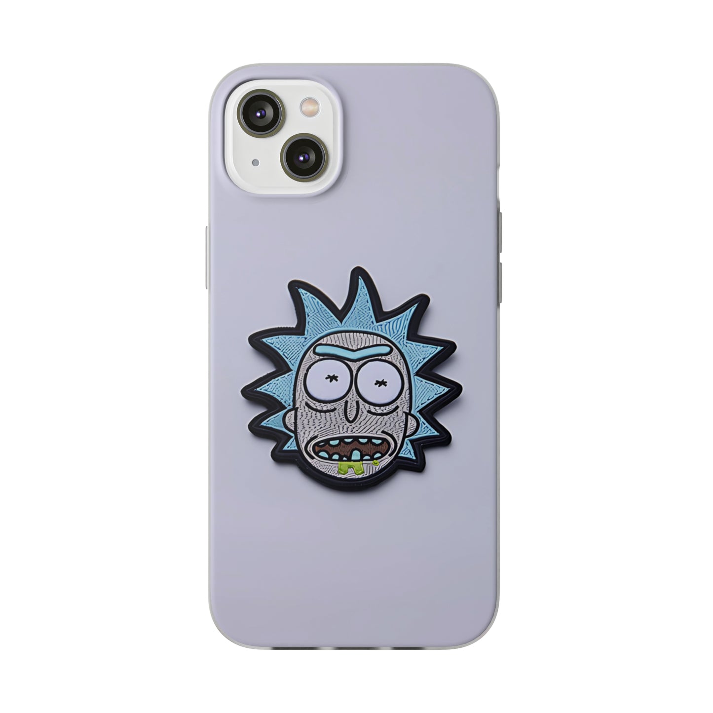 Rick and Morty badge Phone Case